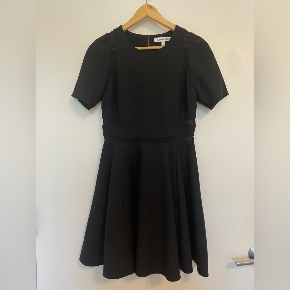 Elizabeth and James Black Dress